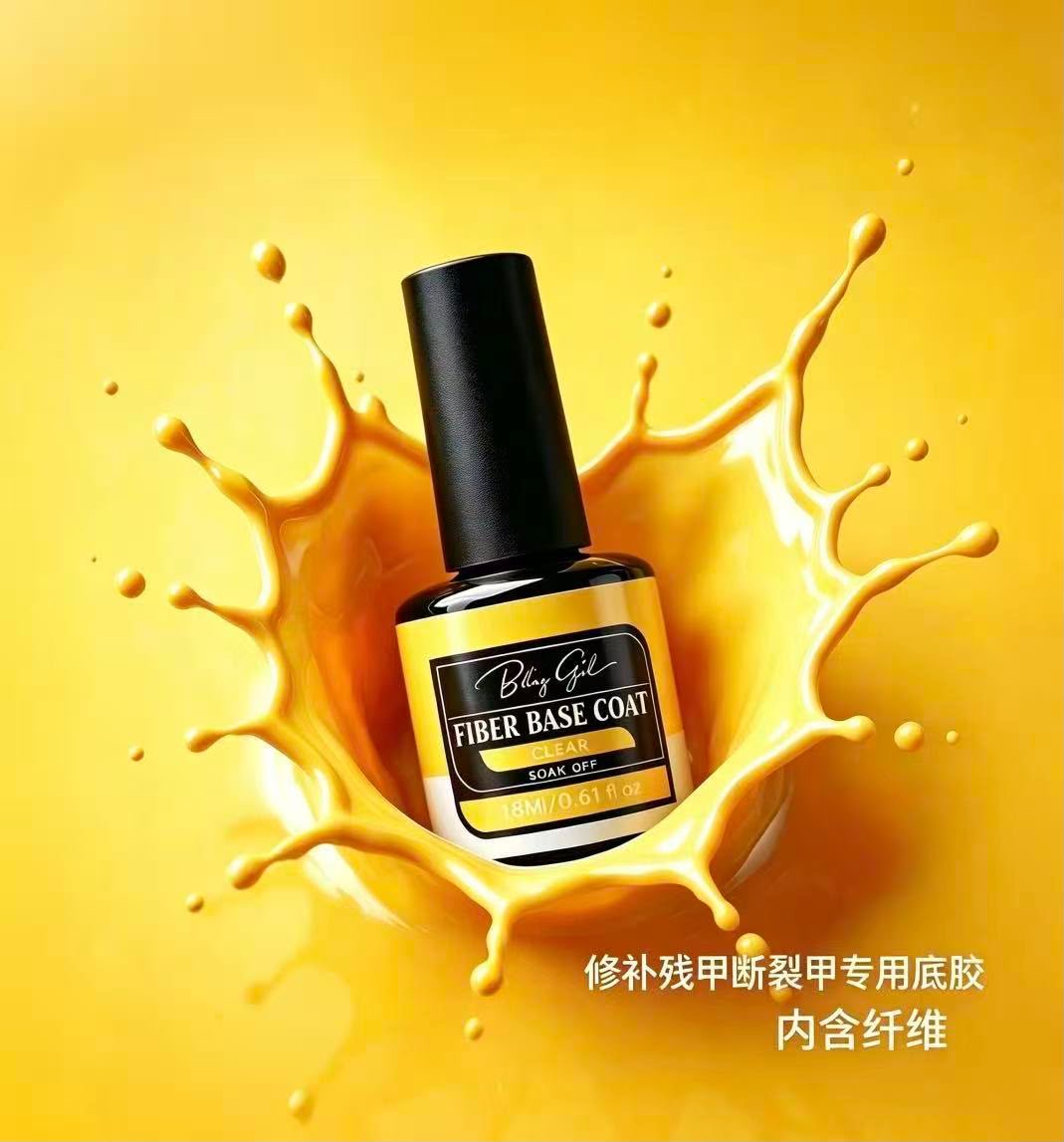 Bling Girl FIBER BASE COAT - CLEAR 18ml
